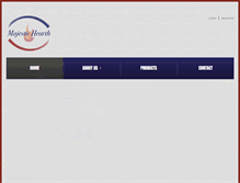 Tablet Screenshot of majestichearth.com